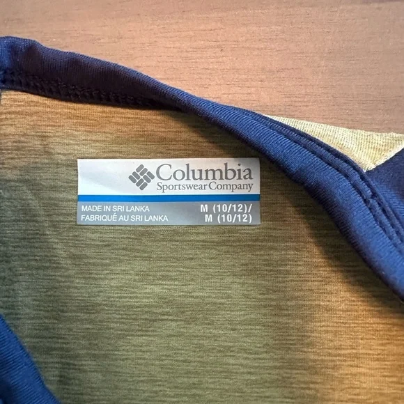 NWT Youth Boys Columbia long sleeve shirt - size 10/12 - Picture 3 of 4